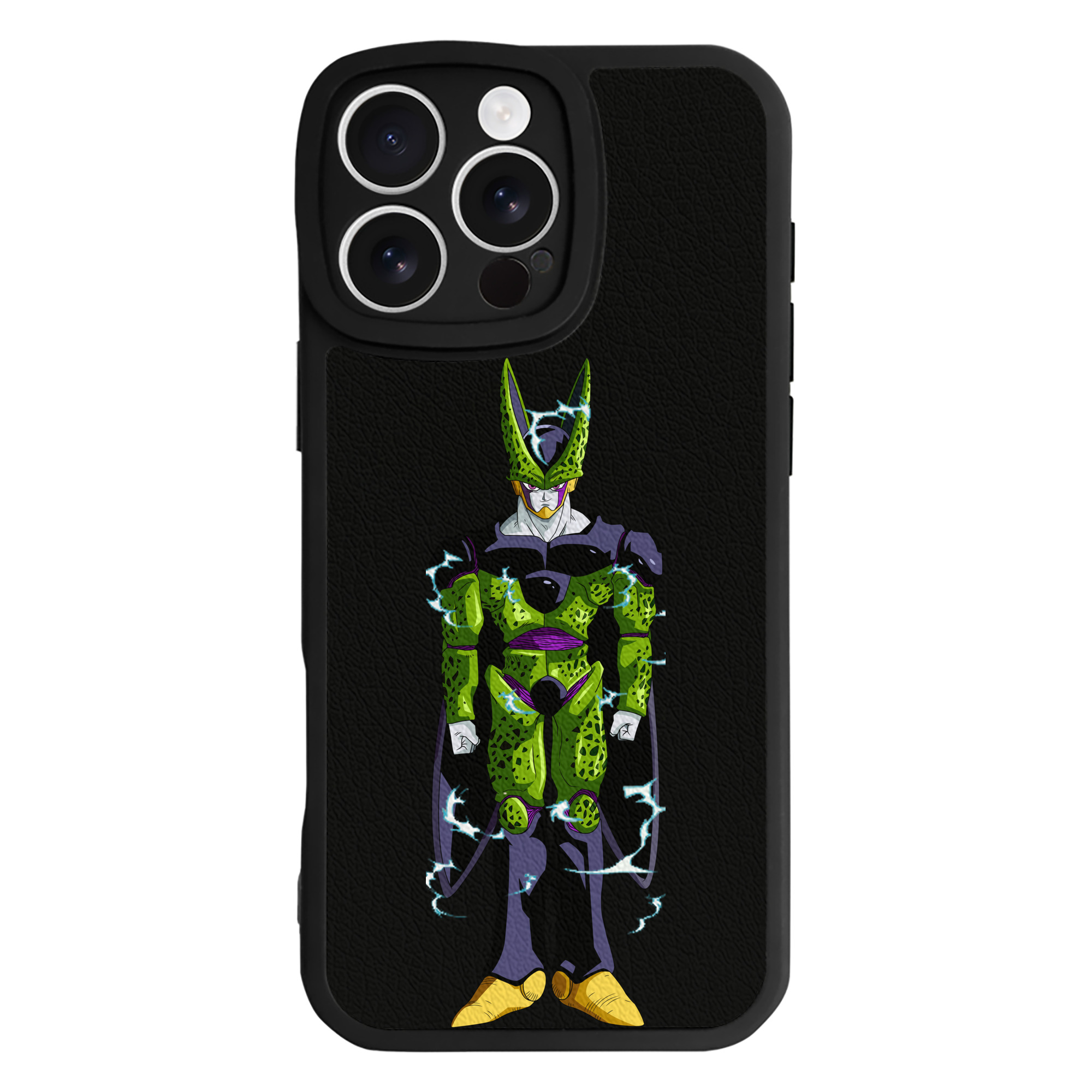 （画像用） ドラゴンボール セル DRAGON BALL Cell 【iPhone 16シリーズ対応】シリコンスマホケース（レザー調） 材質：シリコン